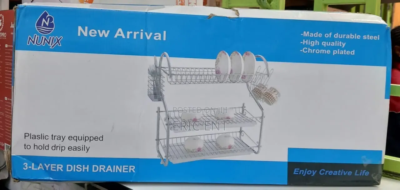 Nunix 3 Layer Dish Drainer 
Rn 1655