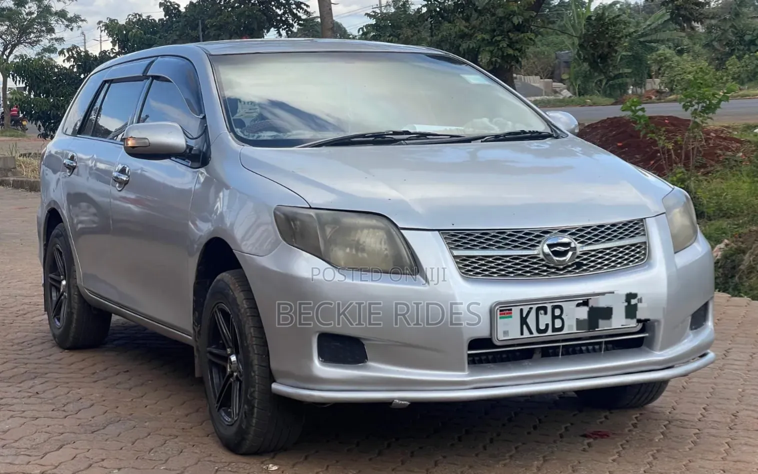 Toyota Corolla Fielder 2008 Silver