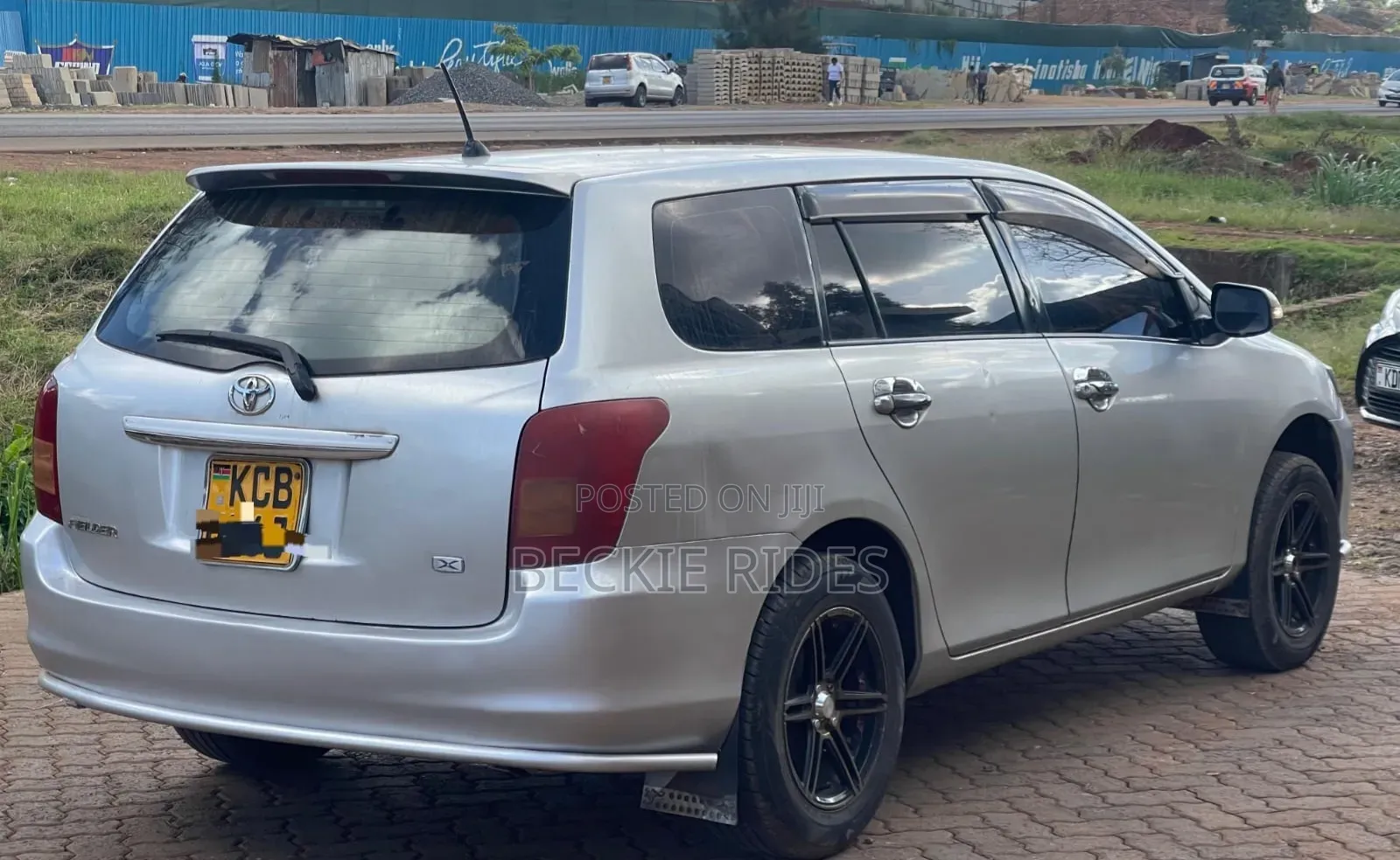 Toyota Corolla Fielder 2008 Silver