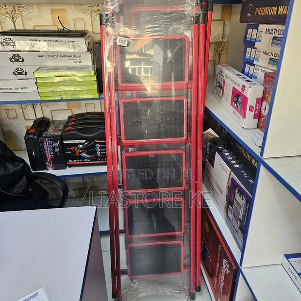 5-Step Foldable Ladder - main view