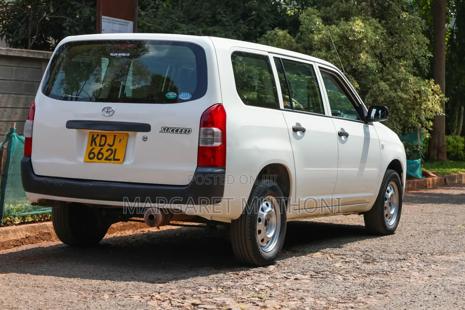 Toyota Succeed 2015 White
