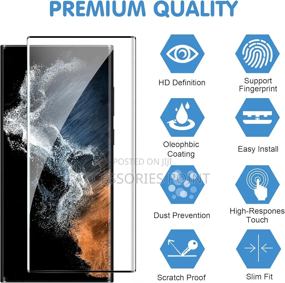 S23,S22,S21,S20,S10,S9,S8,Note20,10,8,9 Ultra,Plus,UV Screen Protector