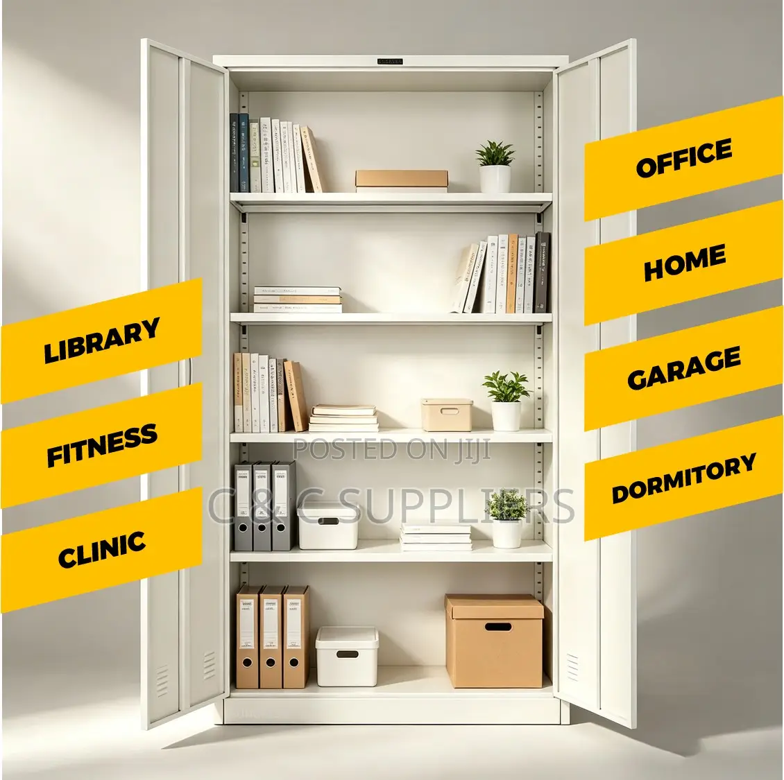 2 Door Full Steel Cabinet.