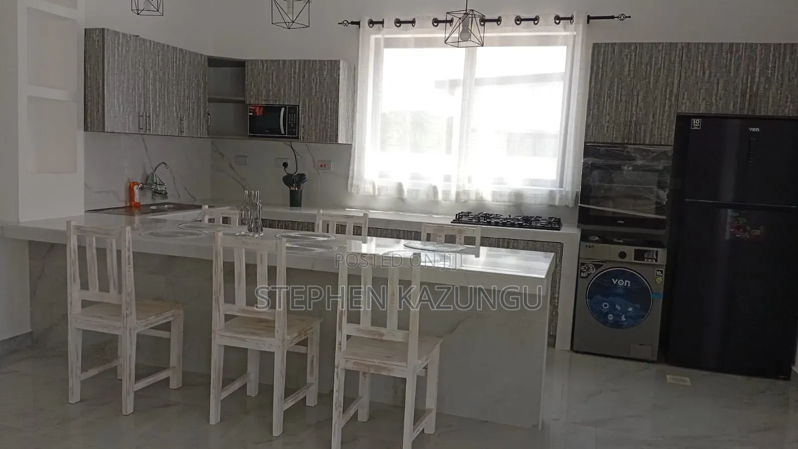 Furnished 3bdrm House in Barizi Poa House, 15, Ukunda for sale
