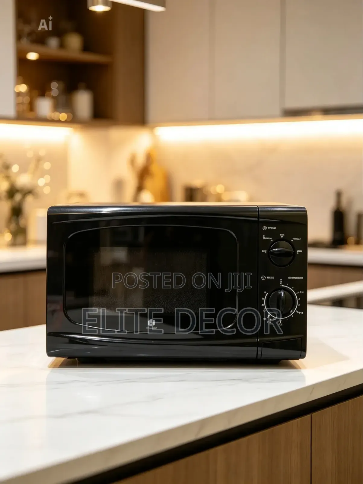 Hanmac 20L Manual Black White Microwave (3 Years Warranty)
