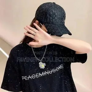 Lace Flower Thin Baseball Cap