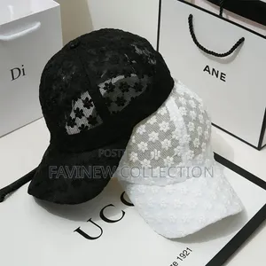 Lace Flower Thin Baseball Cap