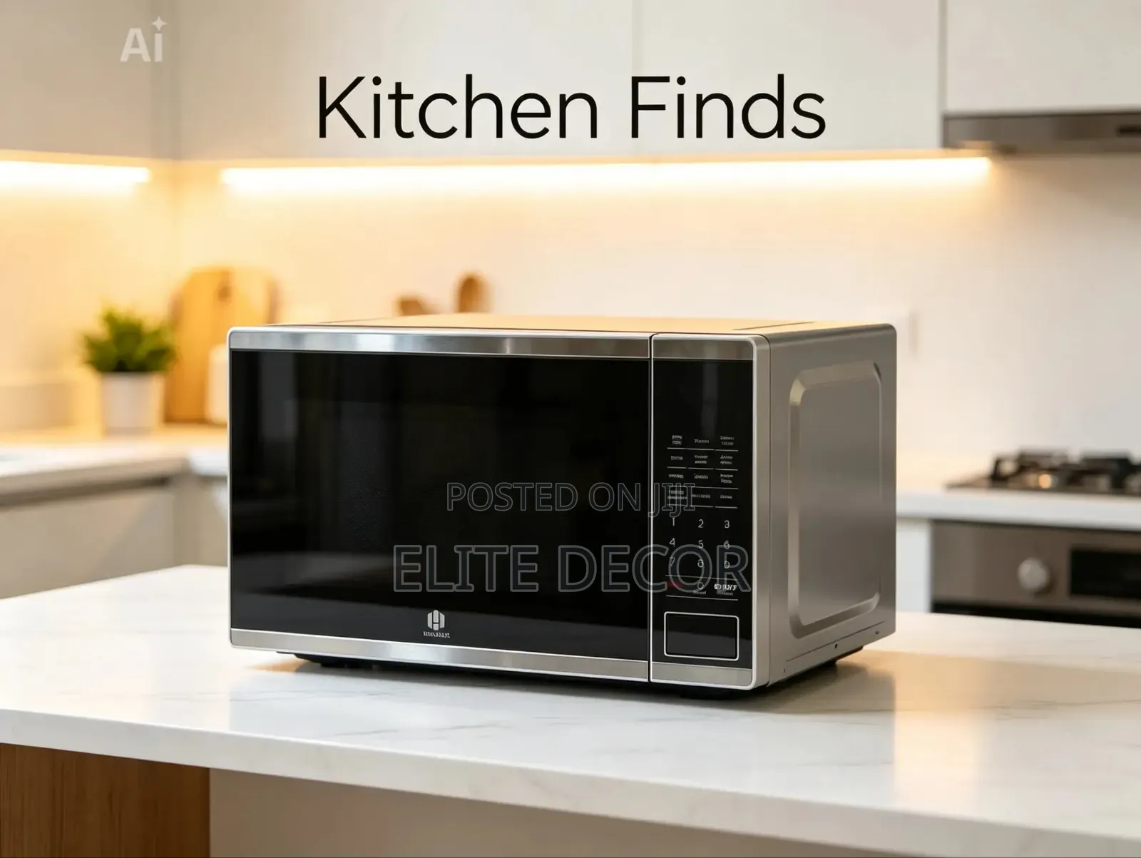 Silver Hanmac 20L Digital Plus Grill Microwave (3 Years Warranty)