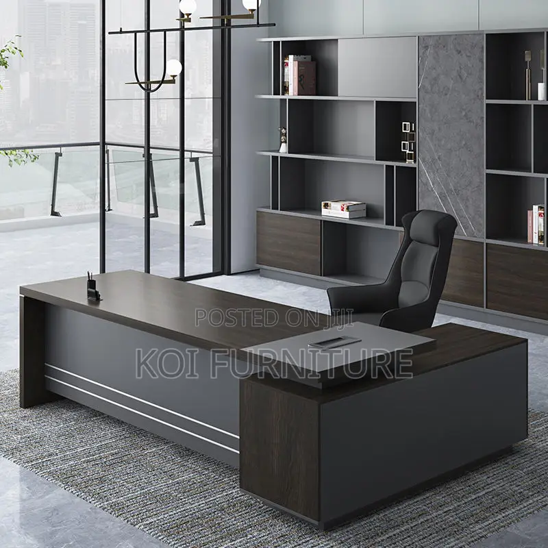 Office Desk : Harmonia Pro Executive Corner Desk -1.8m