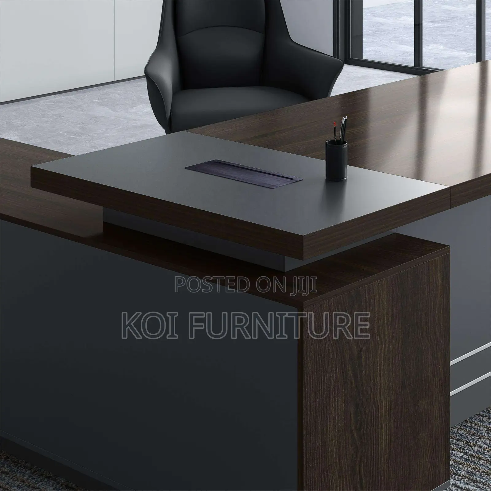 Office Desk : Harmonia Pro Executive Corner Desk -1.8m