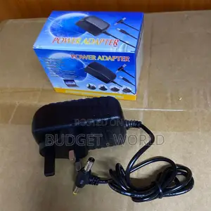Universal 12V 2A AC/DC Power Adapter – Stable DC Power Supply