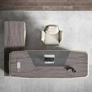 Office Desk : 2.4M Luxurious Modern Office Desk
