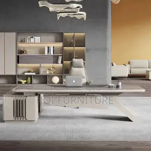 Office Desk : 2.4M Luxurious Modern Office Desk
