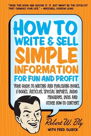 How to Write and Sell Simple Information for Fun and Profit Ebook