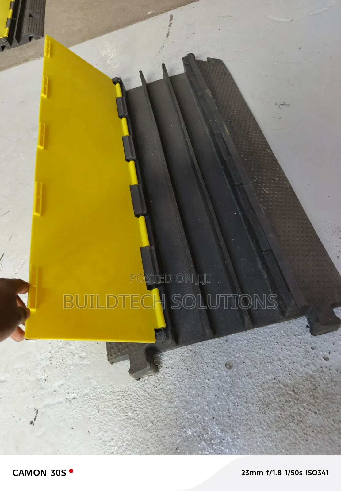 3 Channel Cable Cover Ramp