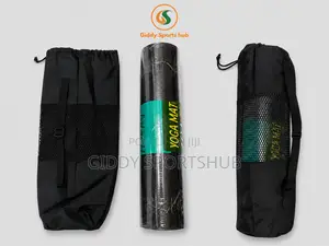 Premium Non-Slip Yoga Mat With Carry Bag – Exercise Fitness Mat