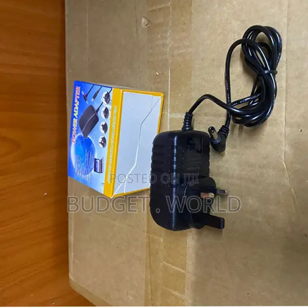 Efficient 12V 2A DC Adapter – Universal Electronics Power Supply