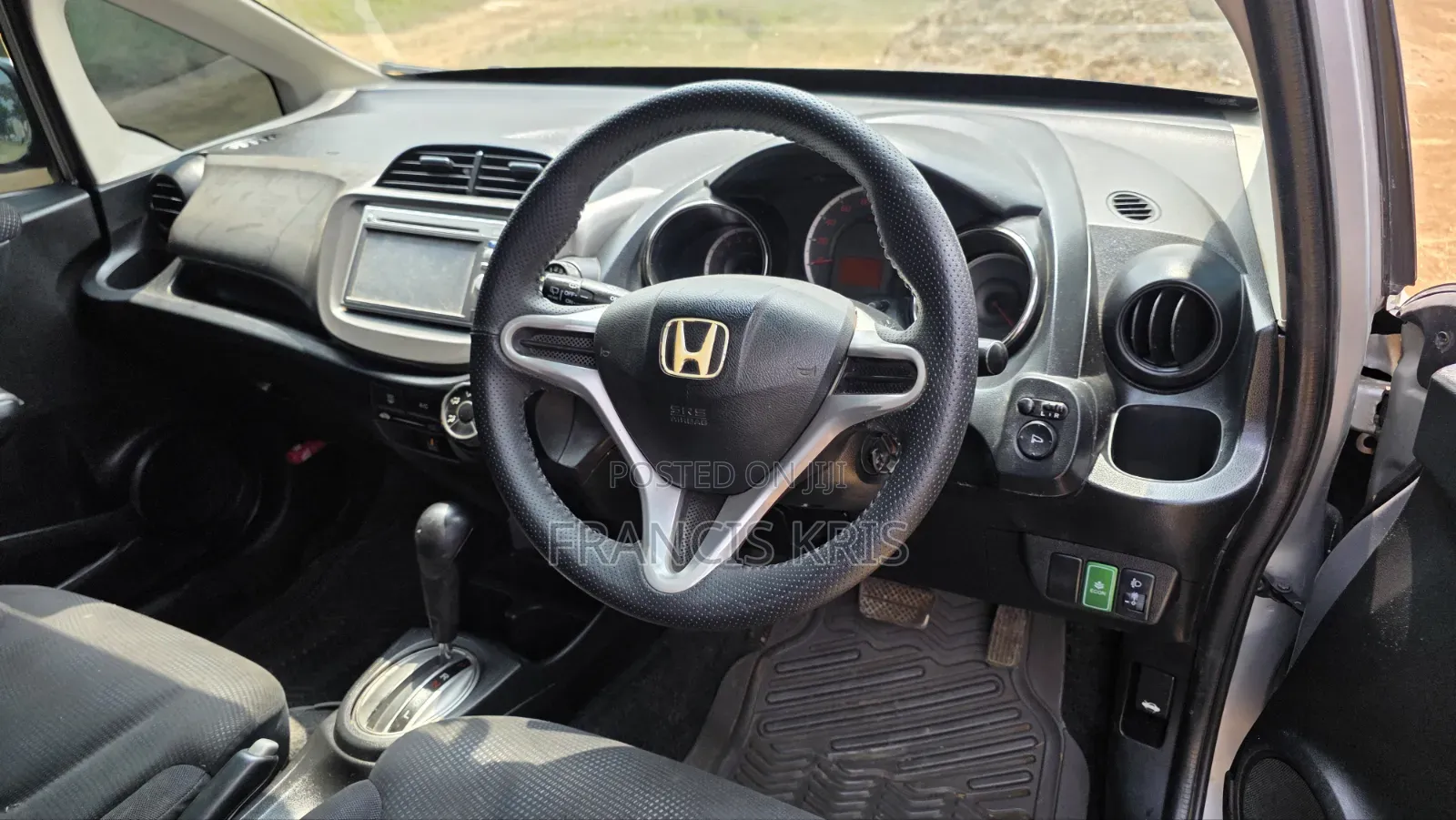 Honda Fit 2012 Silver