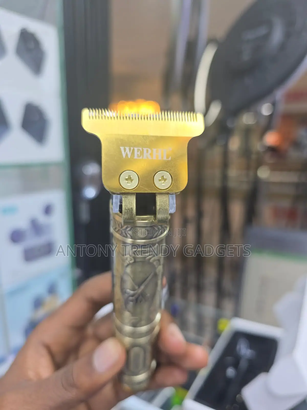 WERHL Cordless Hair Clipper for Beard Hair Body Grooming