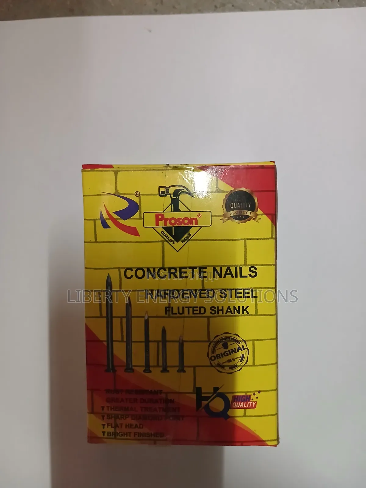 4" Steel Nail
