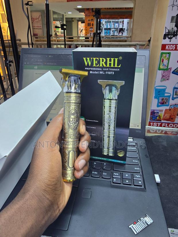 WERHL Cordless Hair Trimmer for Barbers Home Grooming - thumbnail 3