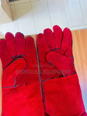 Leather Long Gloves