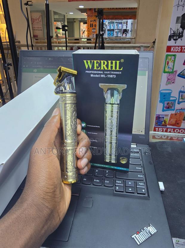 USB Rechargeable Hair Beard Trimmer With Precision T-Blade - thumbnail 3