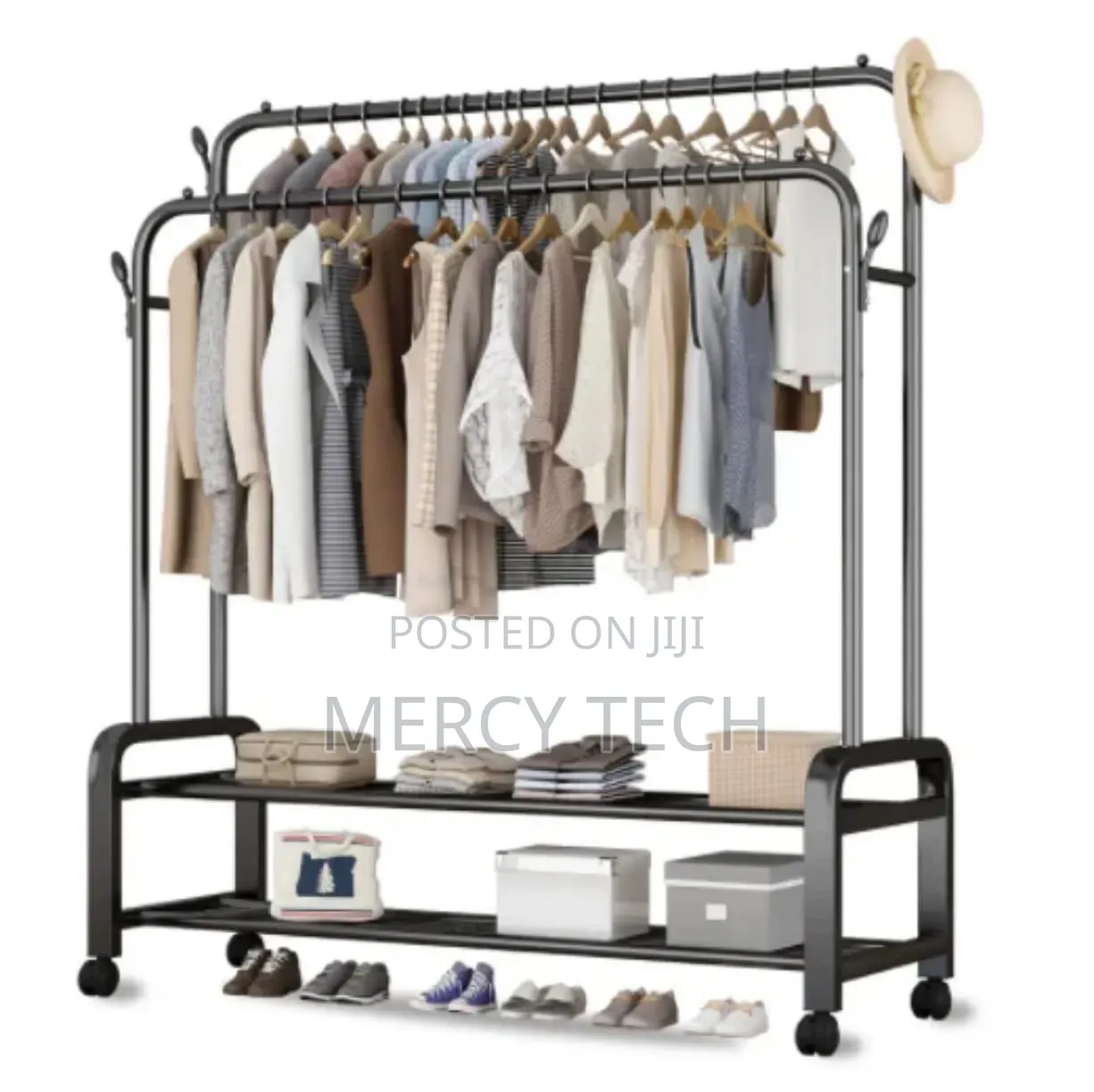 Multipurpose Cloth Organizer Rack