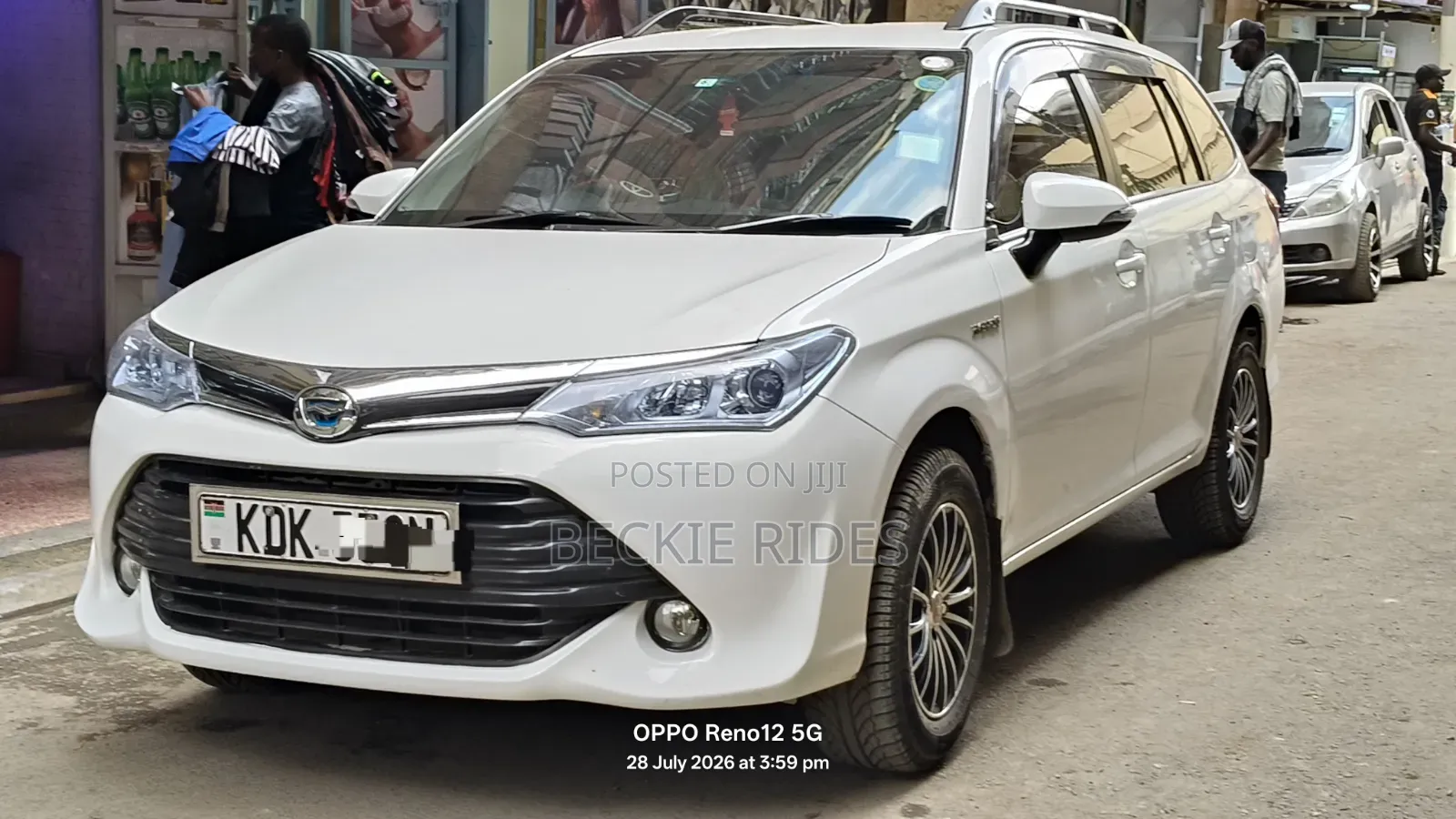 Toyota Corolla Fielder 2015 White
