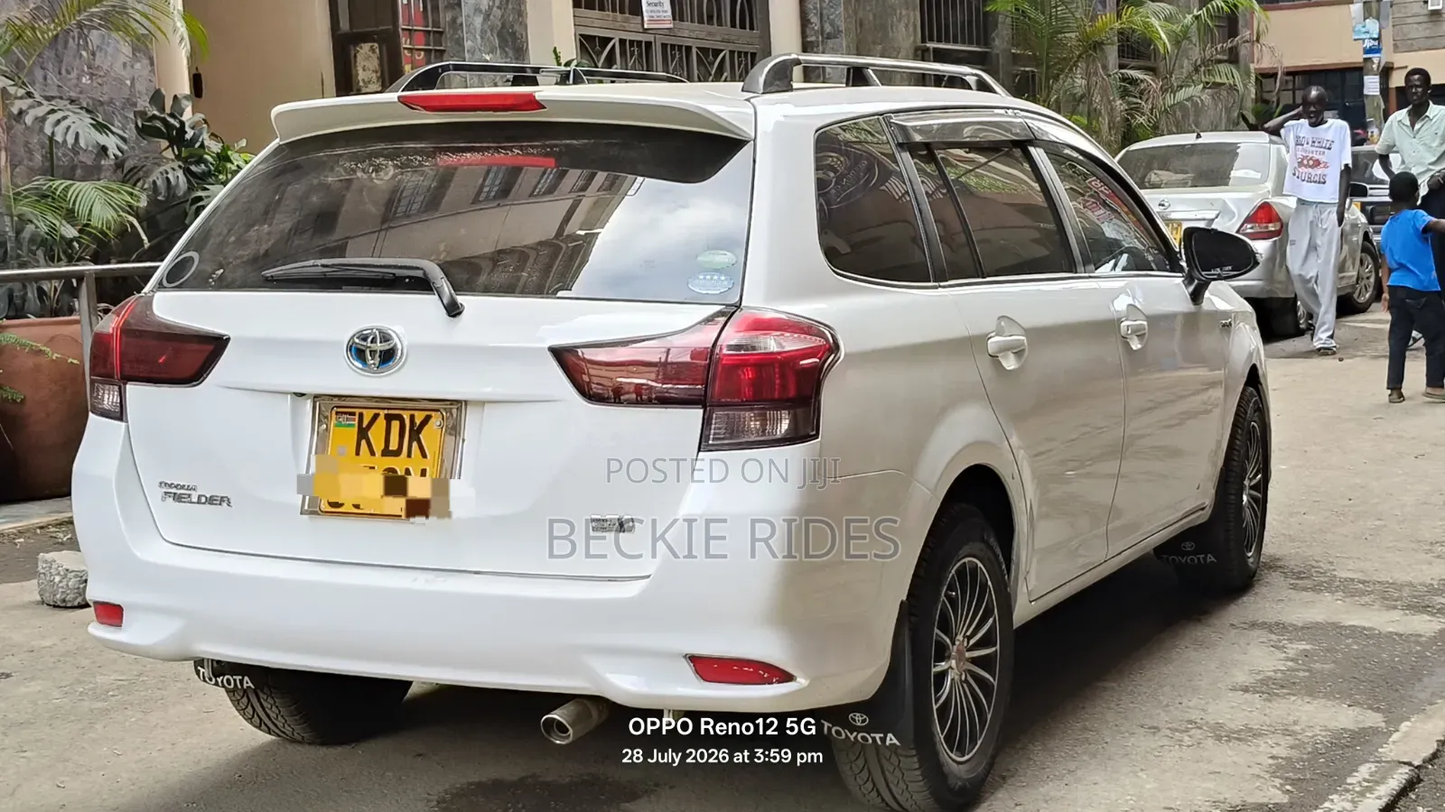 Toyota Corolla Fielder 2015 White