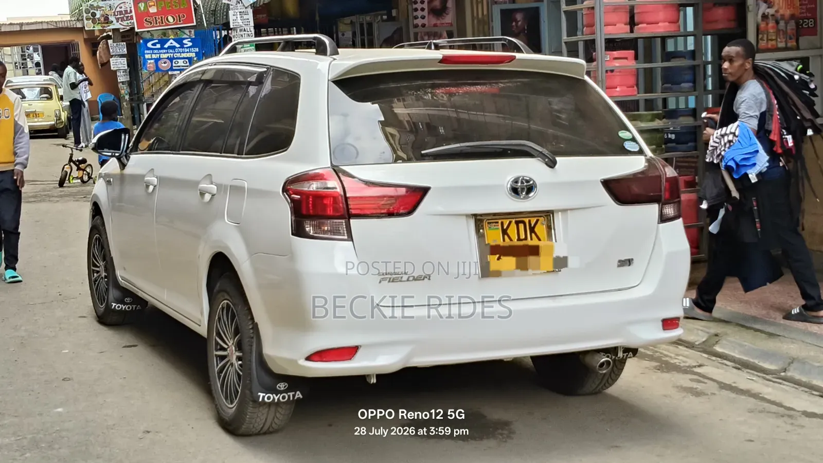 Toyota Corolla Fielder 2015 White