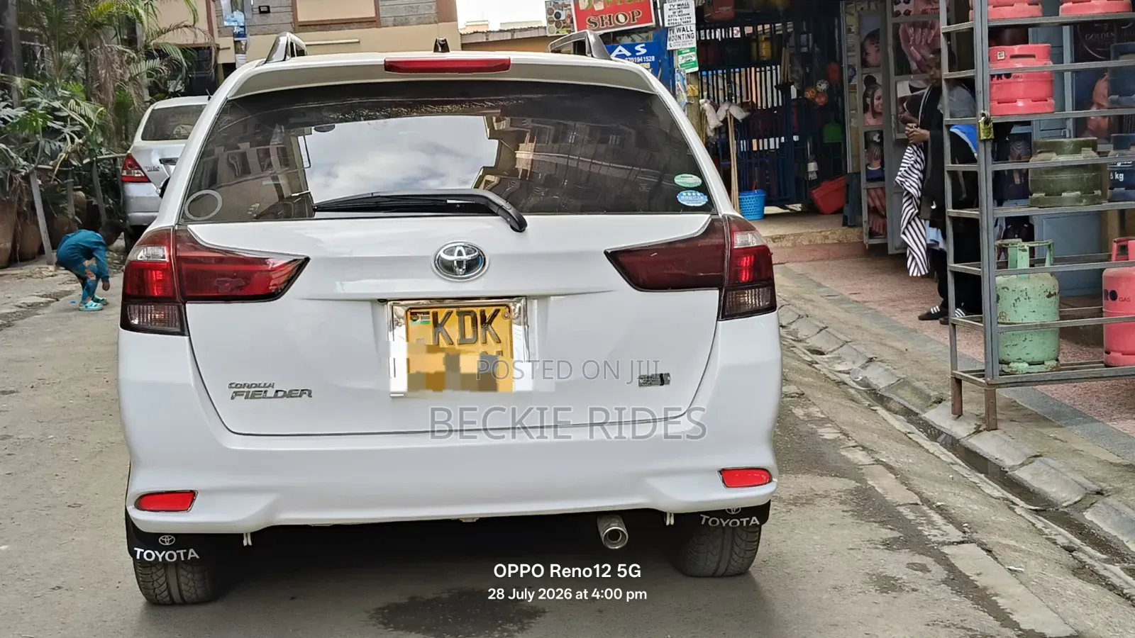 Toyota Corolla Fielder 2015 White