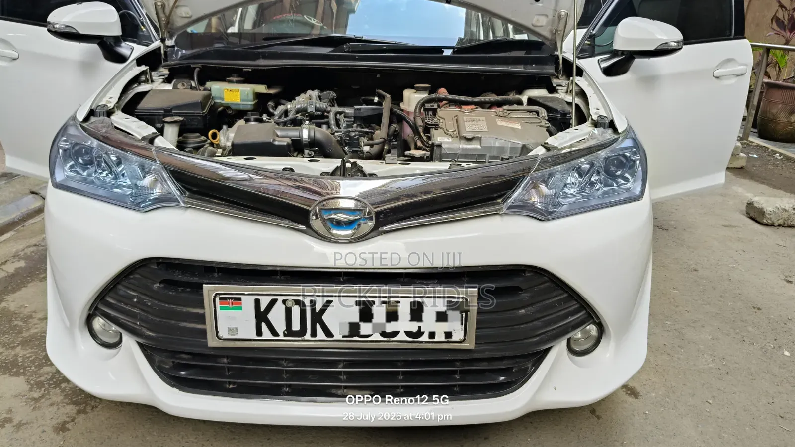 Toyota Corolla Fielder 2015 White
