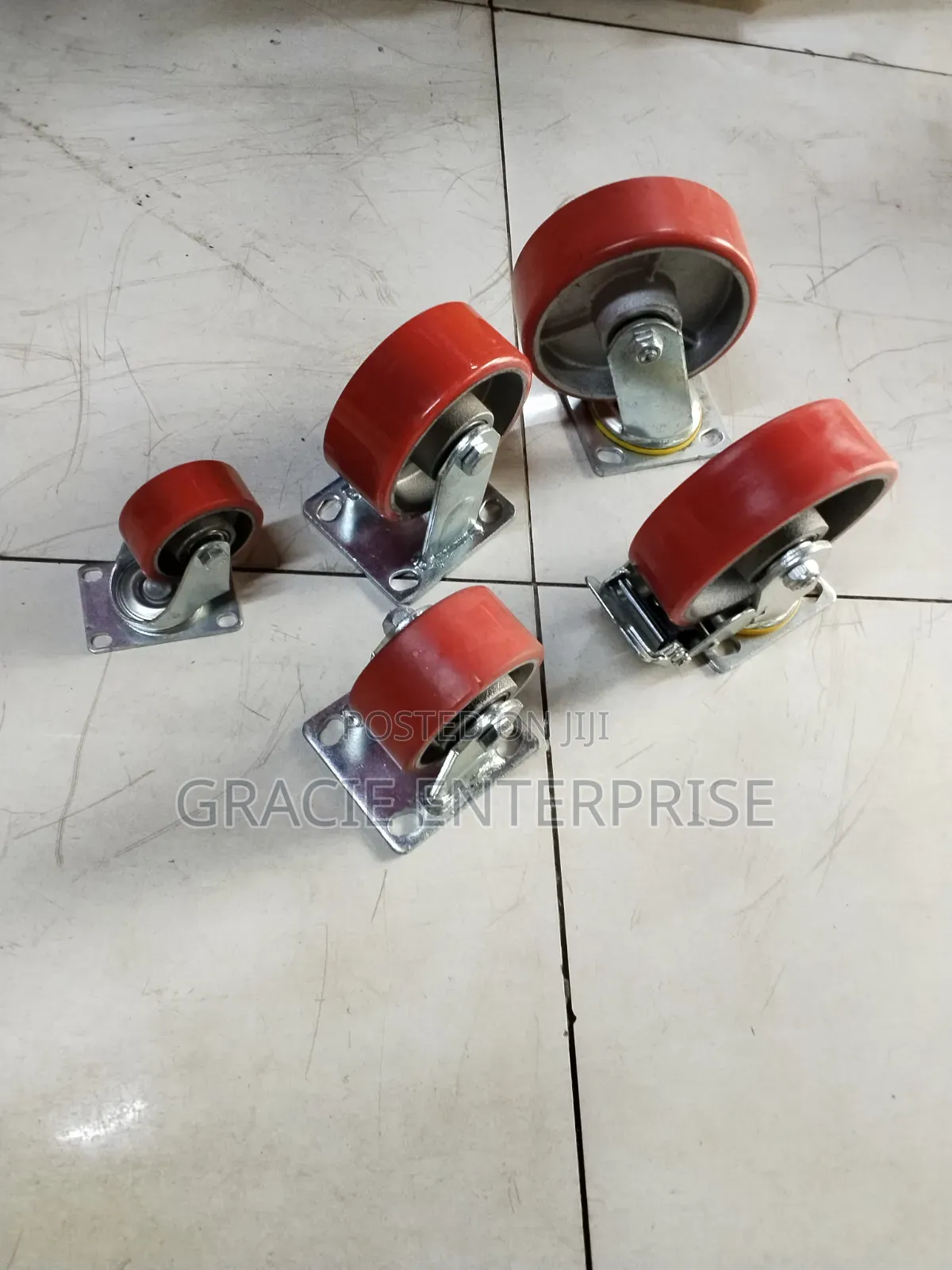 Caster Wheel With Brake 6"