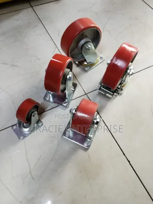 Caster Wheel With Brake 6"
