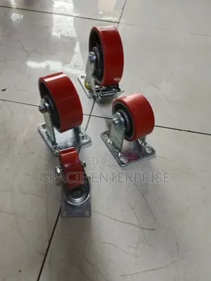 Caster Wheel With Brake 6"