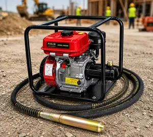 Diesel Powered Aico Concrete Vibrator With Shaft