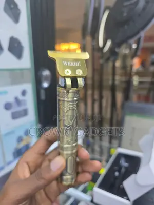 WERHL WL-11073 Gold Cordless Hair Trimmer for Barbers
