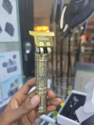 WERHL WL-11073 Gold Cordless Hair Trimmer for Barbers