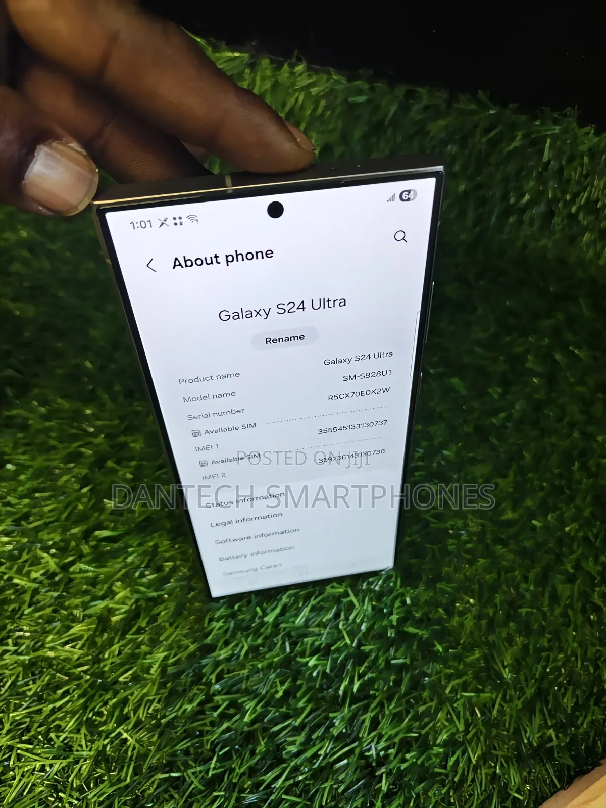 Samsung Galaxy S24 Ultra 256 GB Silver