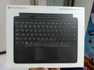 Microsoft Surface Pro8/X Signature Keyboard With Pen Black-QJW-00014