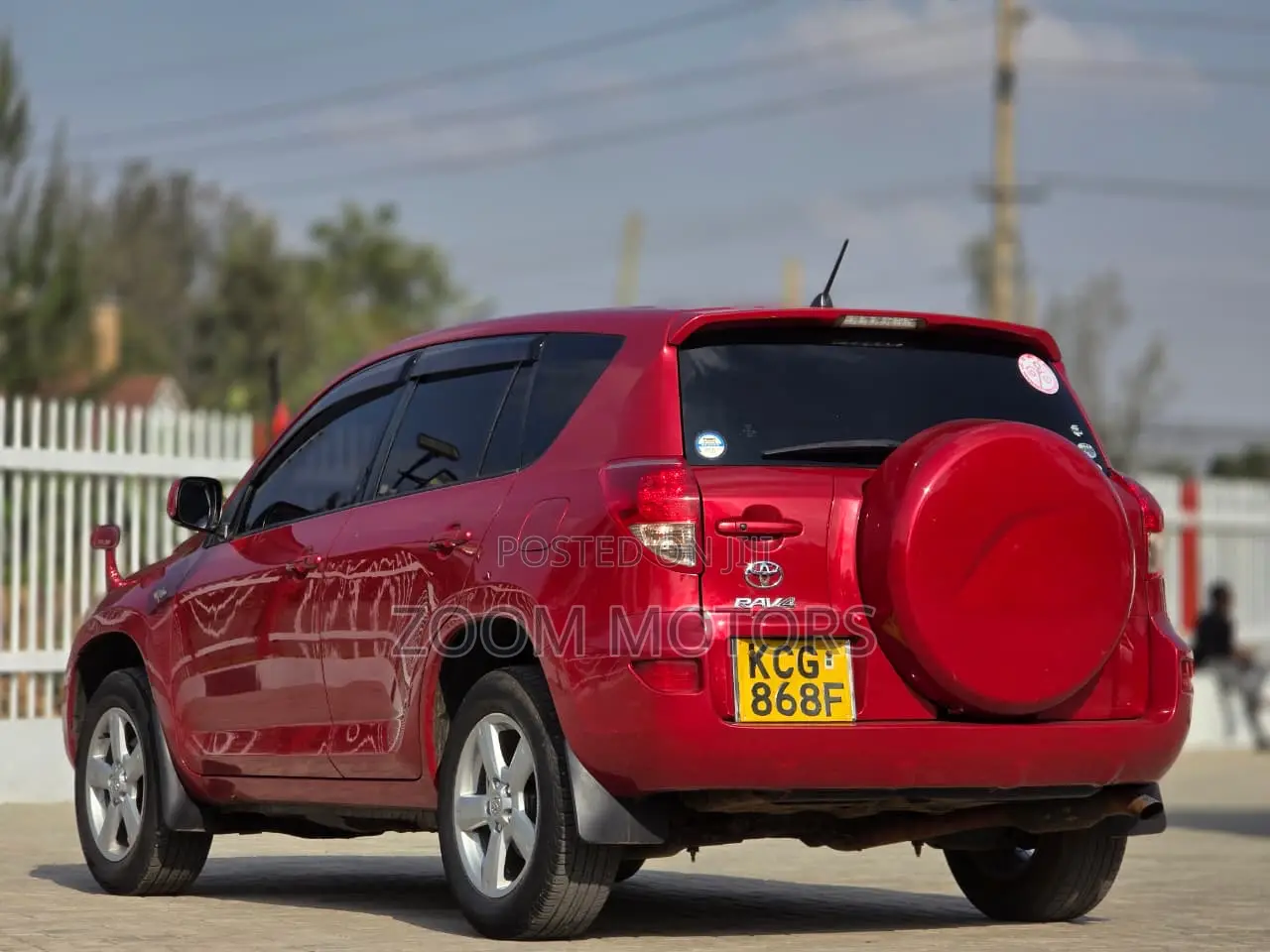 Toyota RAV4 4x4 2009 Red