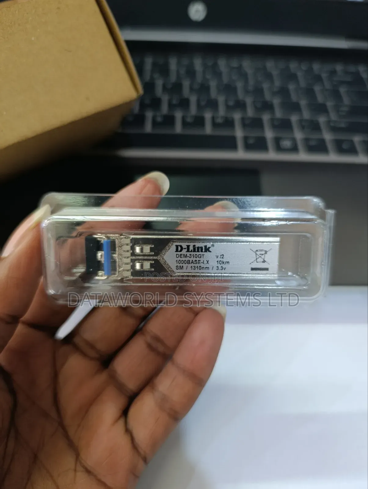 Dlink Dem-310gt 1-Port SFP Lx Sm Fiber Transceiver