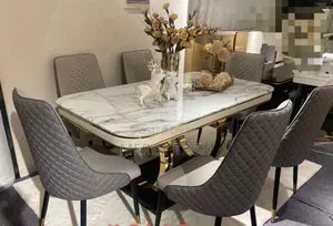 6-Seater Marble Dining Table (C143#)
.