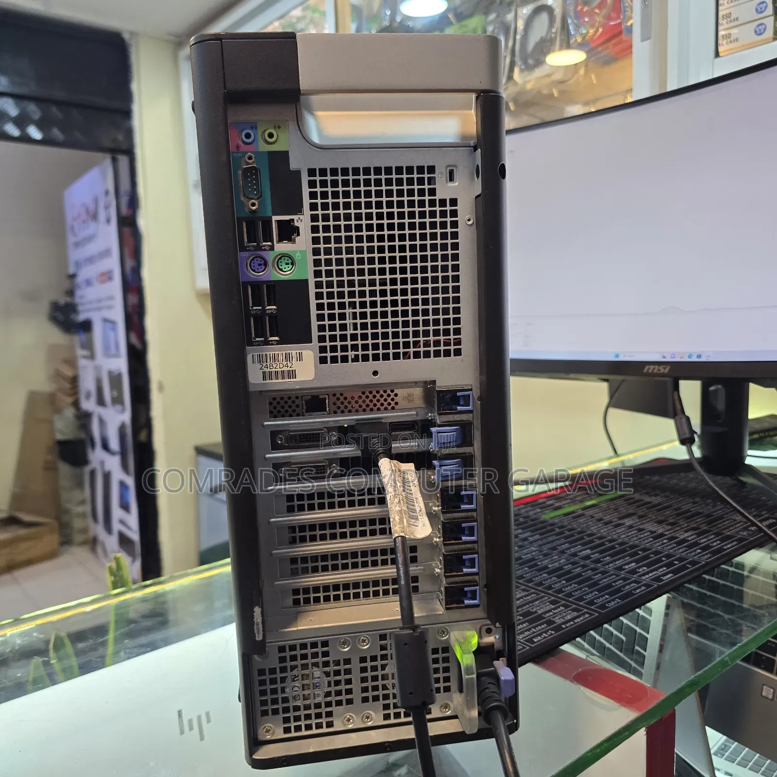 Desktop Computer Dell Precision 5810 16GB Intel Xeon HDD 500GB