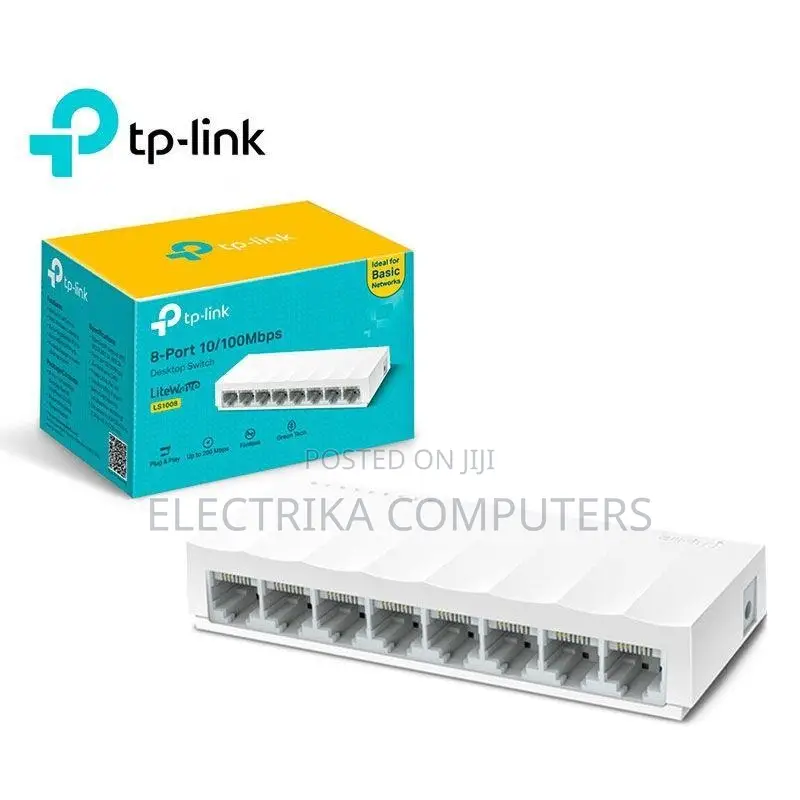 TP-Link LS1008 8-Port Desktop Network Switch