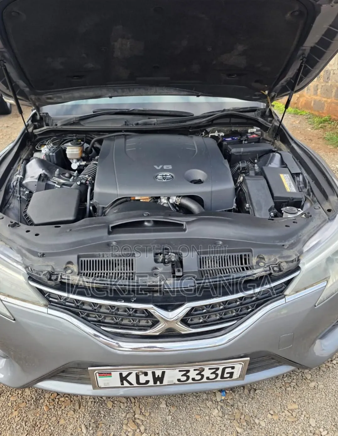 Toyota Mark X 2013 Gray