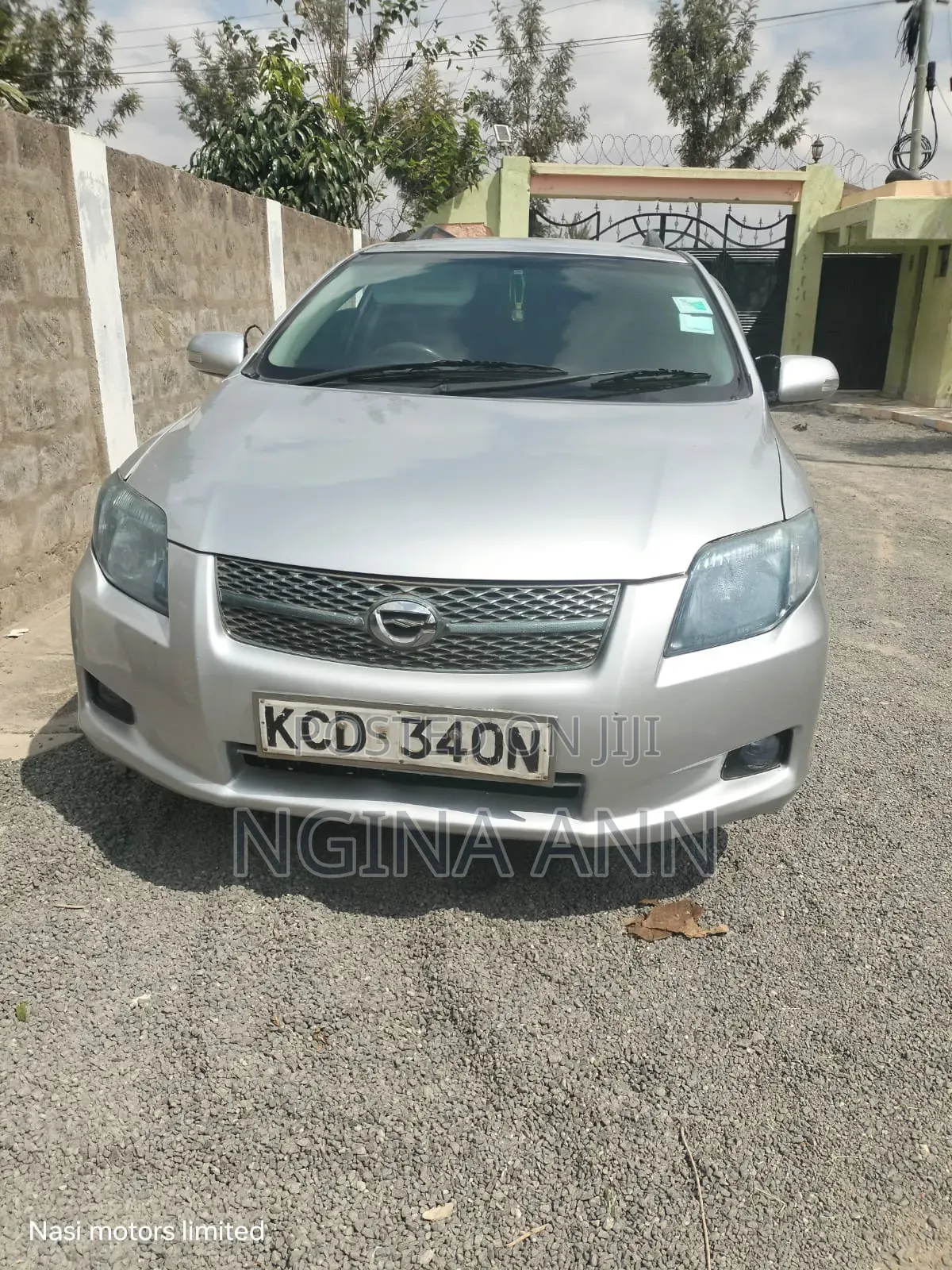 Toyota Corolla Fielder 2009 Silver