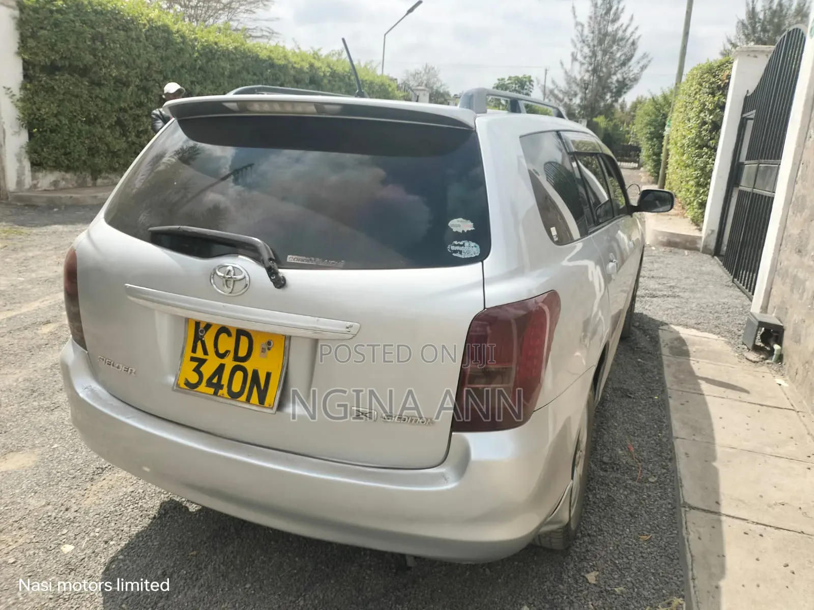 Toyota Corolla Fielder 2009 Silver