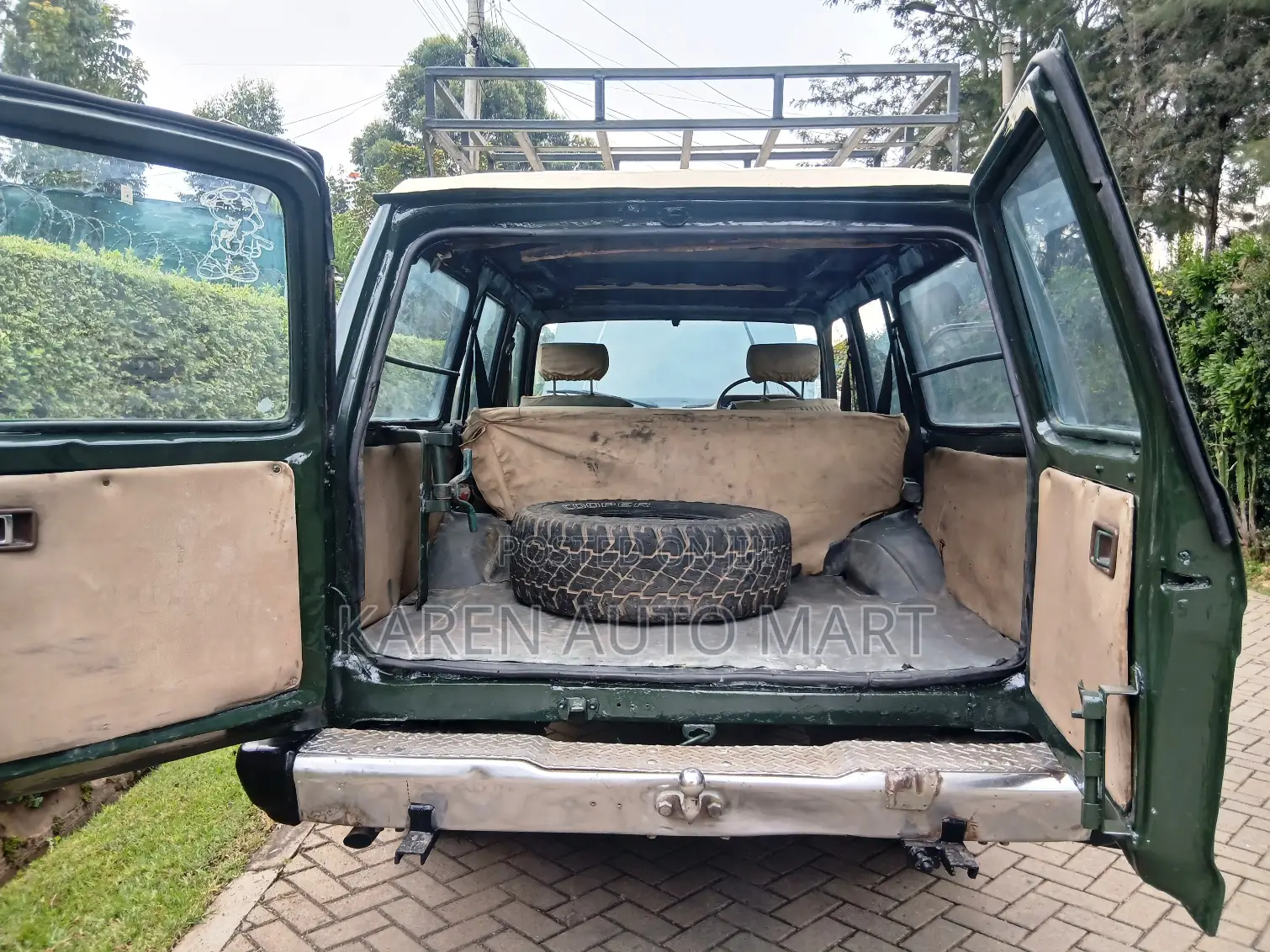 Toyota Land Cruiser 1980 Green